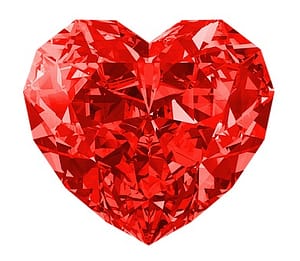 heart crystal